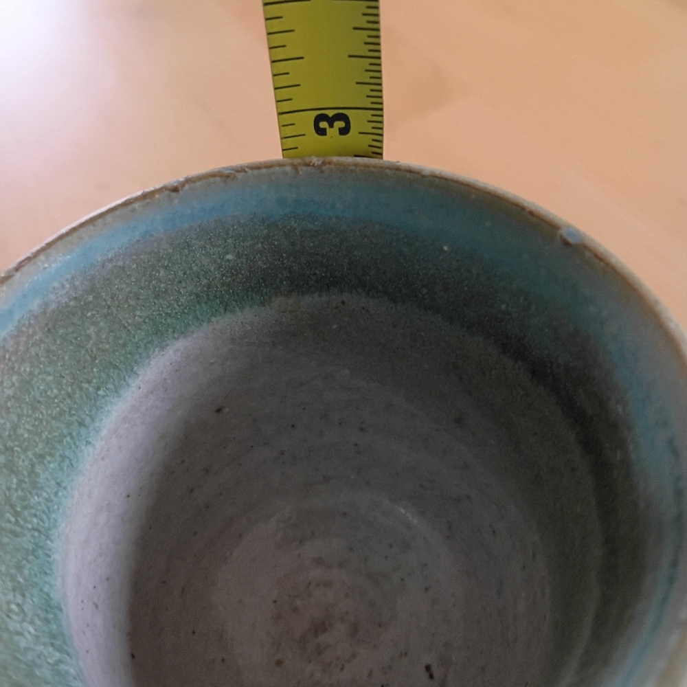Small Handmade Ceramic Cup - Picture 4 of 5